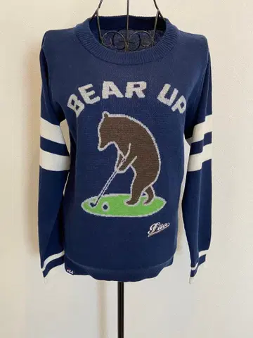 FILA 곰 골프 니트 스웨터