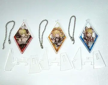 그랑블루 판타지 아크릴 키링 아니라 마키라 바지라