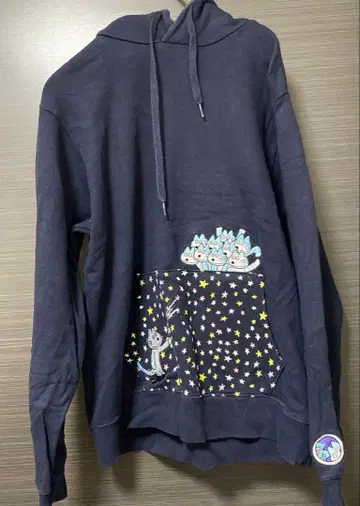 그라니프 11마리 고양이 후드티