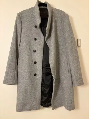 ZARA MAN 그레이 체스터 코트 L 사이즈