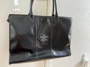 사용 횟수 적음 고르티에 백 로고 자수 토트백