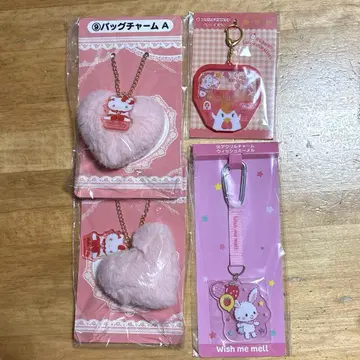 산리오 당첨 복권 4종 세트