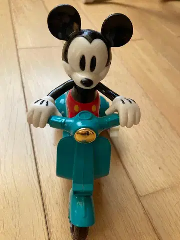 미키마우스 바이크 태엽 완구 디즈니씨