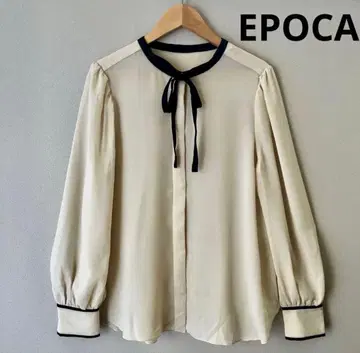 EPOCA the shop 시어 보타이 블라우스