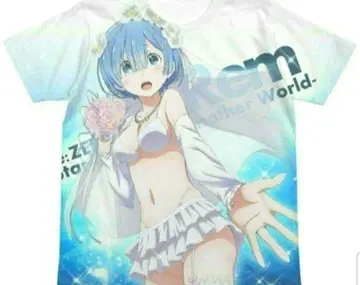 Re: 제로부터 시작하는 이세계 생활 리제로 웨딩 T셔츠 렘