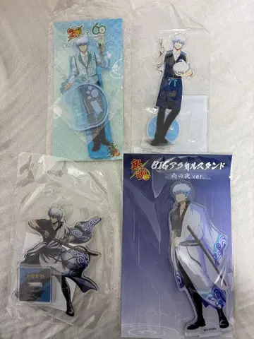 은혼 사카타 긴토키 아크릴 스탠드 4개