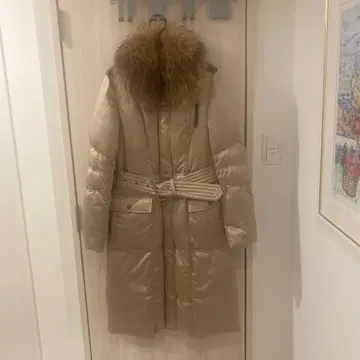 클리닝 완료 에포카 다운 롱 코트 40