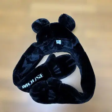 디즈니 머플러 팬캡 미키