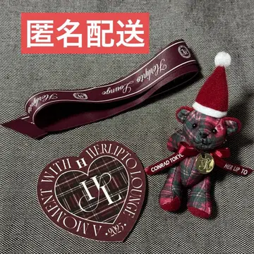 콘래드 도쿄 Herlipto 하립 콜라보 콘래드 베어 리본 등