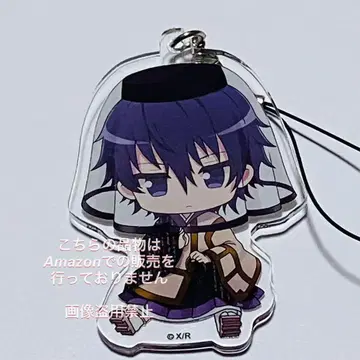 검이 새겨진 시간 페탄코 아크릴 스트랩 키링 아마가미 츠루기