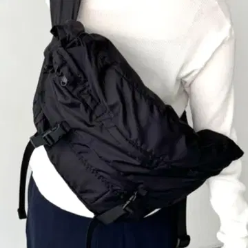 [ 새상품급 ] CANAL JEAN 빅 메신저 백