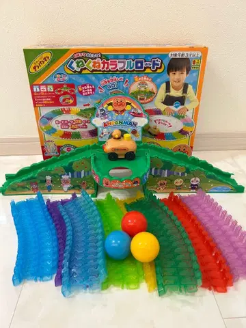 호빵맨 꼬불꼬불 컬러풀 로드