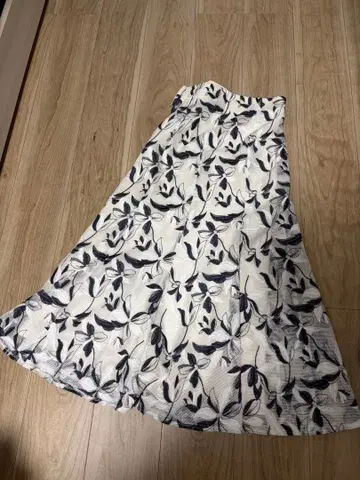 mercuryduo 롱 스커트 화이트