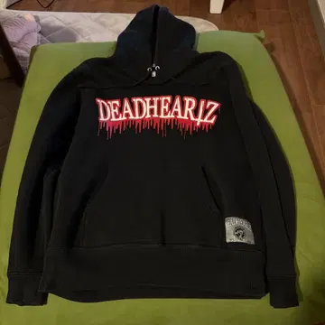(레어 디자인) DEADHEARTZ 브래드 후드티