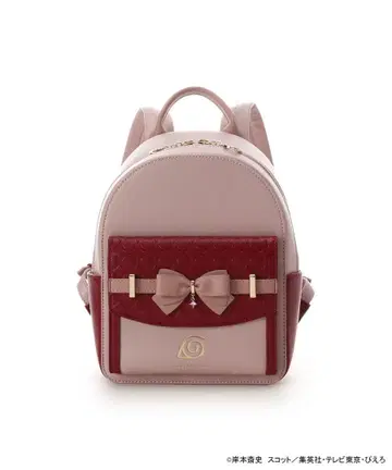 NARUTO SAMANTHAVEGA 백팩 핑크 빨간색 나루토 사만사