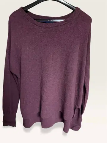 SLOBE IENA 슬로브 이에나 울 캐시미어 니트 버건디