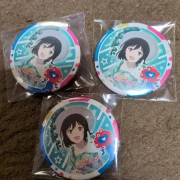 오사카 만박 한정판 러브 라이브 시오코 캔뱃지 세트