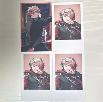 니지산지 VOLTACTION 세라프 다즐 가든 폴라로이드 카드 4장