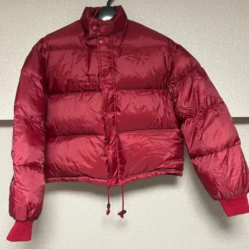 Calvin Klein Jeans 다운 자켓 레드 헤이세이 90s