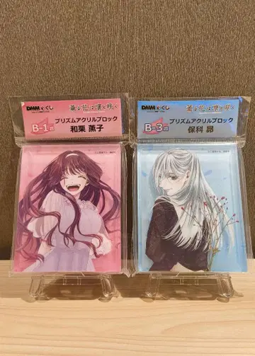 [ 새상품급 ] DMM 복권 아크릴 블록 B상 2개