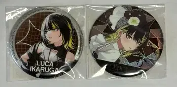 샤니마스 이카루가 루카 캔뱃지 2개 세트