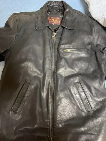 Dermos 가죽 자켓 L 사이즈 블랙