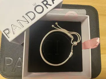 판도라 실버 팔찌 슬라이드 브레스