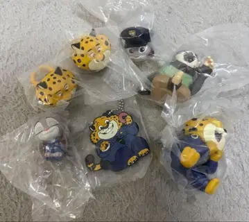 주토피아 가챠가챠 세트