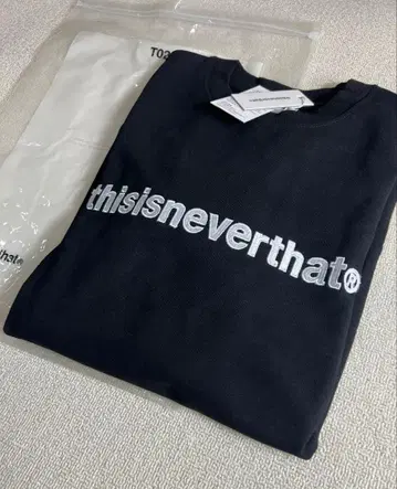 thisisneverthat 맨투맨 남녀 공용 M