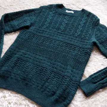 어반 리서치 도어스 케이블 짜임 니트 사이즈 38 모 100%