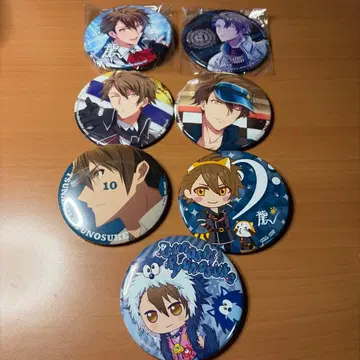 아이나나 류노스케 캔뱃지 세트