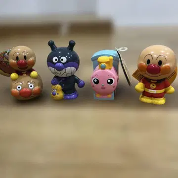 호빵맨 피푸 캐릭터 4체 세트