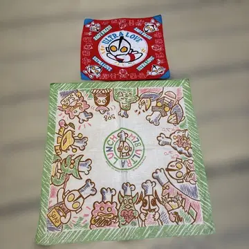 울트라맨 타월 세트