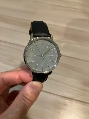 innovator3 아날로그 손목시계 실버