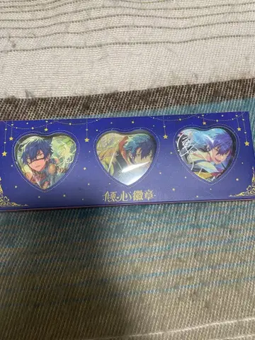 앙상블 스타즈 경심 하트 캔뱃지 사자나미 쥰