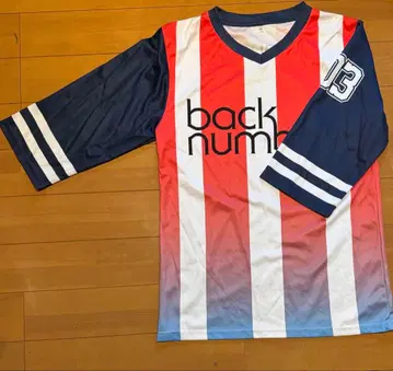 백 넘버 스트라이프 티셔츠 [003] M 사이즈