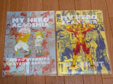 나의 히어로 아카데미아 원화전 클리어 파일 데쿠와 캇짱 올마이트