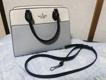 케이트 스페이드 숄더백 그레이/화이트