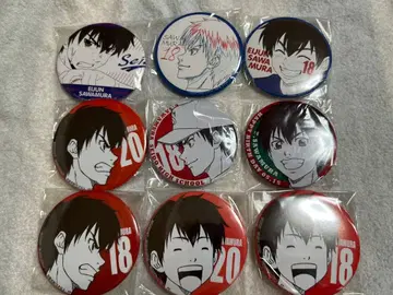 다이아몬드 A 사와무라 에이준 프라이즈 캔뱃지 세트