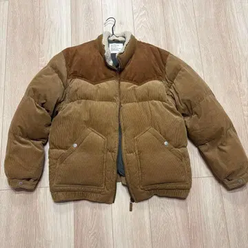 [ 댓글 대환영! ] BAYFLOW 코듀로이 다운 자켓