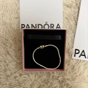 PANDORA 실버 오픈 뱅글