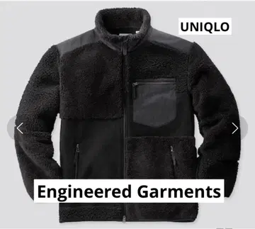 새상품 UNIQLO 엔지니어드 가먼츠 콤비네이션 플리스 자켓