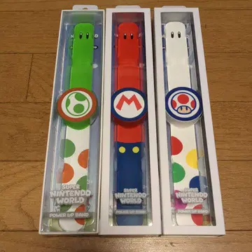 슈퍼 닌텐도 월드 파워업 밴드 3종 세트
