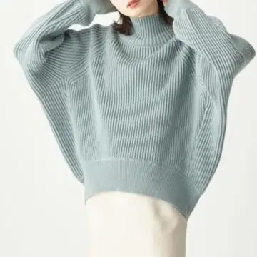 [CITEN] 슬릿 터틀 니트