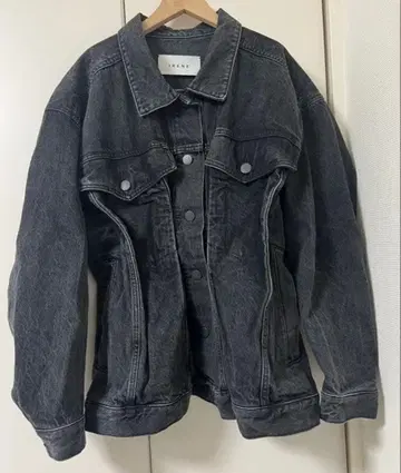 irene 오버 사이즈 데님 자켓