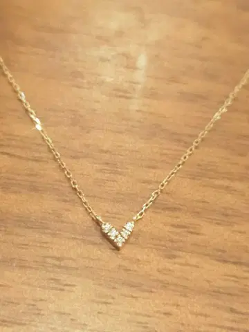 골드 하트 목걸이