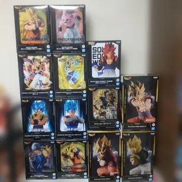 드래곤볼 피규어 세트 반다이