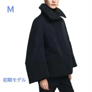 유니클로 +J 하이브리드 다운 M 네이비