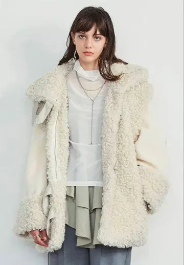 Belle 빈티지 가죽 벨트 BIG 보아 자켓