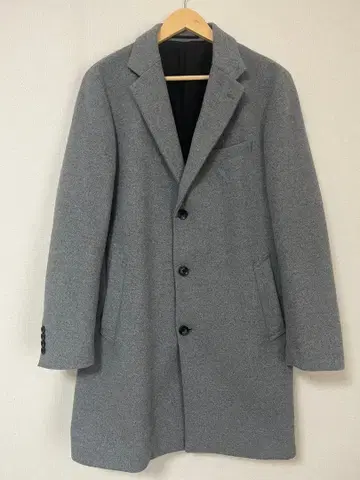 GU 그레이 체스터 코트